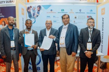 HU Delegation Participates in QS Africa Forum 2026 slide photo