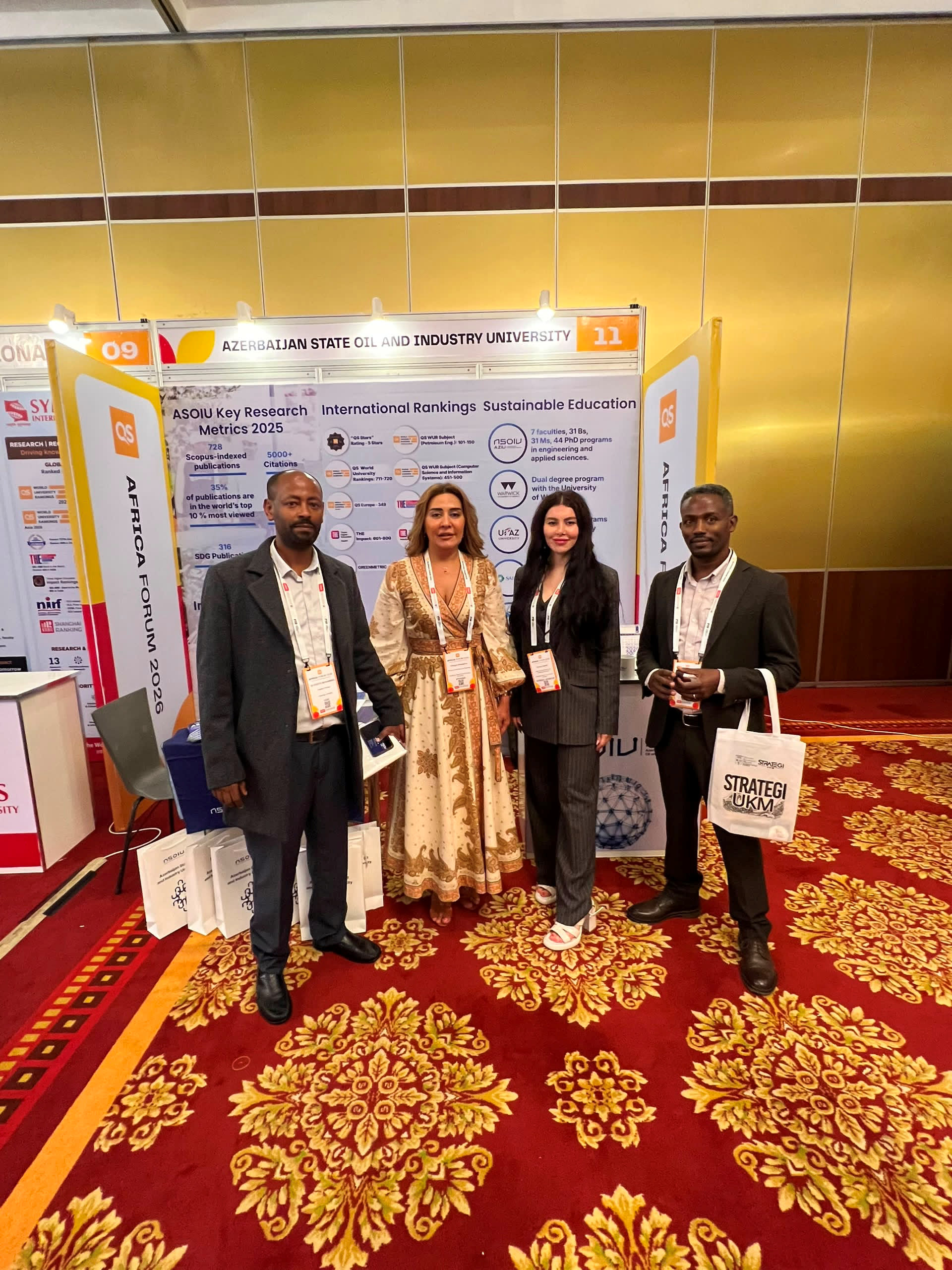 Delegation Participates in QS Africa Forum