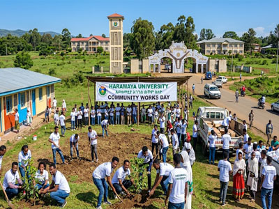 Haramaya University Community Engagement