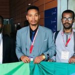 A delegation of undergraduate LL.B students, Mr. Bisrat Nabiyu Girma and Ms. Yeabsera Hairu Kedir