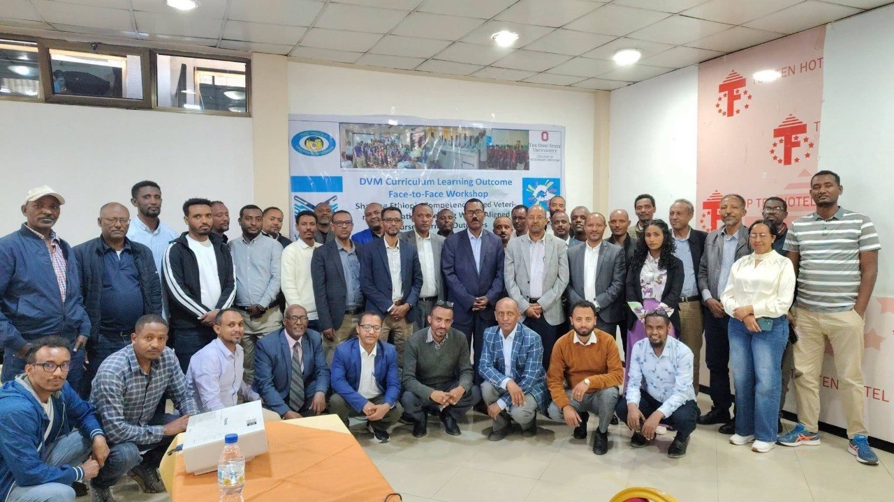 Haramaya University Participates in National Workshop on WOAH-Aligned Veterinary Education Group Photo