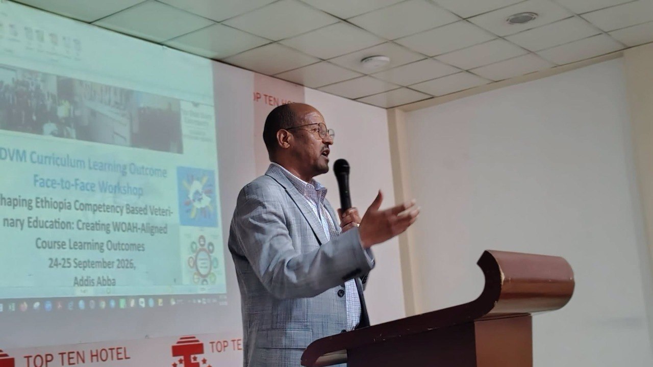 Haramaya University Participates in National Workshop presentation time photo
