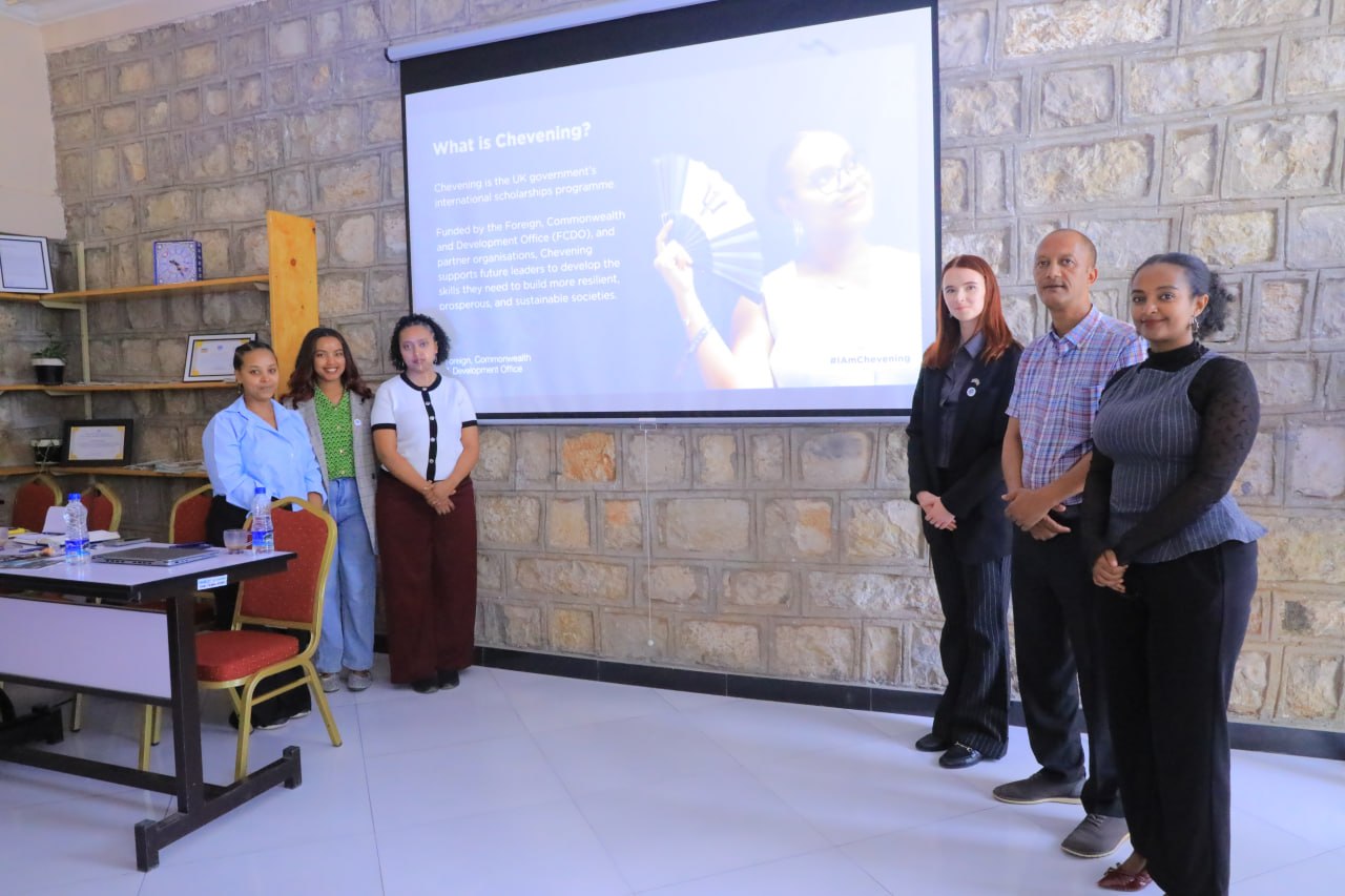 Haramaya University hosted an awareness and information-sharing session on the UK Government time participant